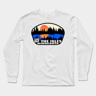 Lake of the Isles Minnesota Long Sleeve T-Shirt